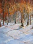 Pat Barkman painting, "Avalanche Pass"